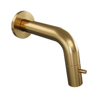 Inbouw Fonteinkraan Brauer Gold Edition Inkortbaar Goud Geborsteld PVD
