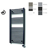 Sanicare Radiator Sanicare Paxton Elektrisch 111,8 x 45 cm Gunmetal Thermostaat Chroom Linksonder