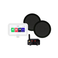 Music Center Aquasound N-Joy Controller (IPX7) + Wand Lader + Twist Speakerset + Mini-Box / 30 Watt Mat Zwart