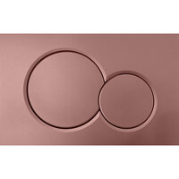 Bedieningsplaat Sigma by Geberit Frontbediening Mat Donker Roze