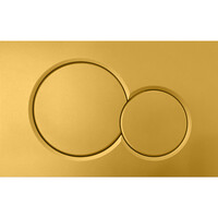 Bedieningsplaat Sigma by Geberit Frontbediening Mat Geel