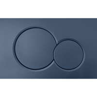 Bedieningsplaat Sigma by Geberit Frontbediening Mat Blauw