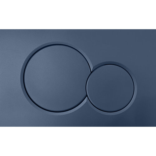 Bedieningsplaat Sigma by Geberit Frontbediening Mat Blauw 