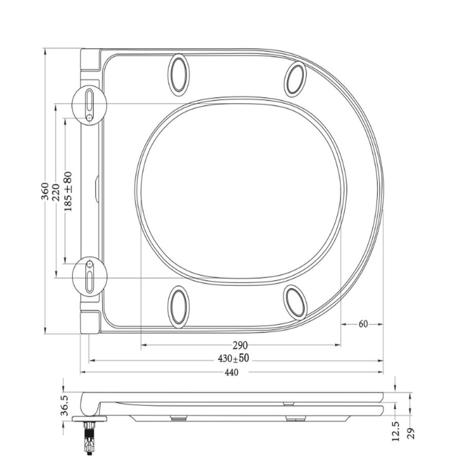 Rimless Wandcloset Wiesbaden Flatline Mat Wit Met Flatline Toiletzitting Softclose En Quick Release Mat Wit