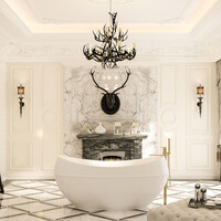 Vrijstaand Bad BWS Adonis Arcryl 190x96x82 cm Wit