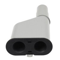 Duo Afvoer Wasmachine En Droger BWS Mark Grijs