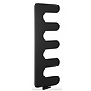Sapho Designradiator Sapho Evolla 49x139 cm Mat Zwart