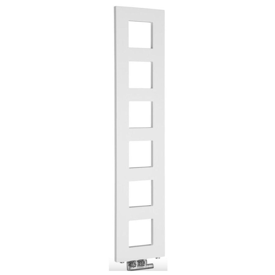 Designradiator Sapho Block 28x133 Cm Mat Wit
