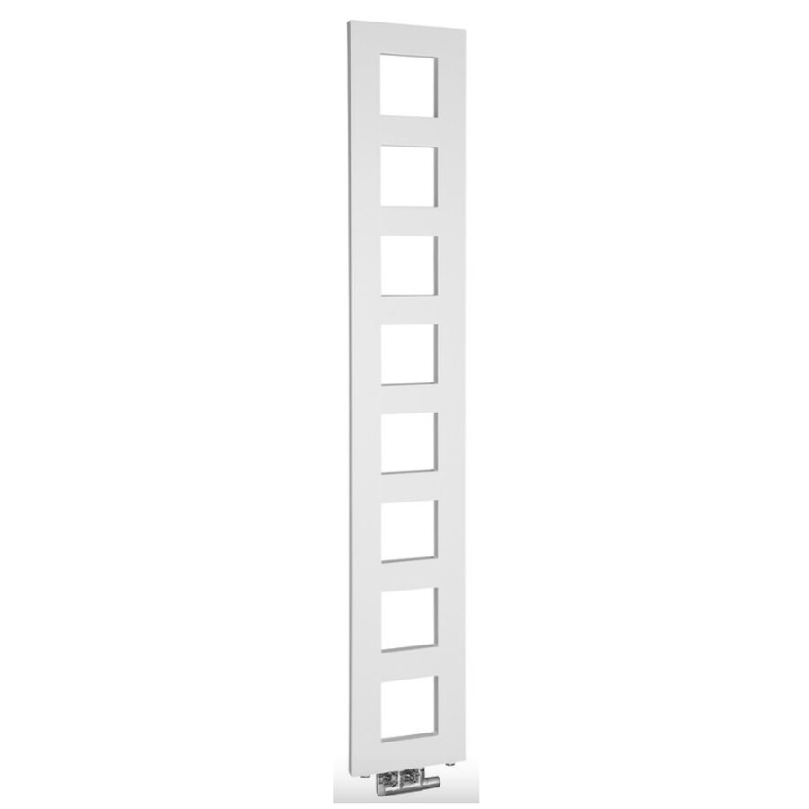 Designradiator Sapho Block 28x175 Cm Mat Wit