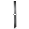 Sapho Designradiator Sapho Othello 30x189 Cm Mat Zwart