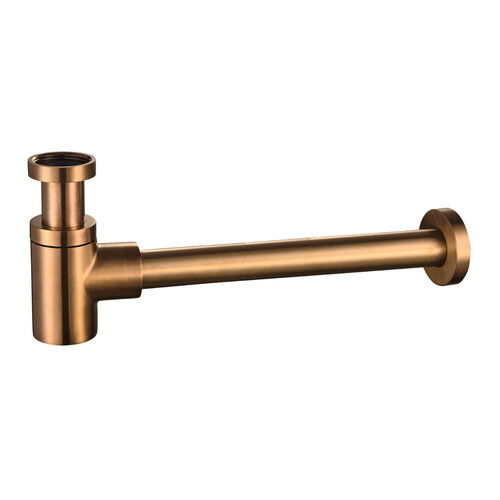 Sifon BWS Mark 5/4 Laag Geborsteld Brons Koper 