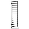 Sapho Designradiator Sapho Metro Light 40x150 cm Mat Zwart