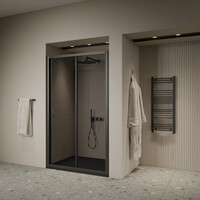 Schuifdeur BWS Arema 150x190 cm Profiel Zwart