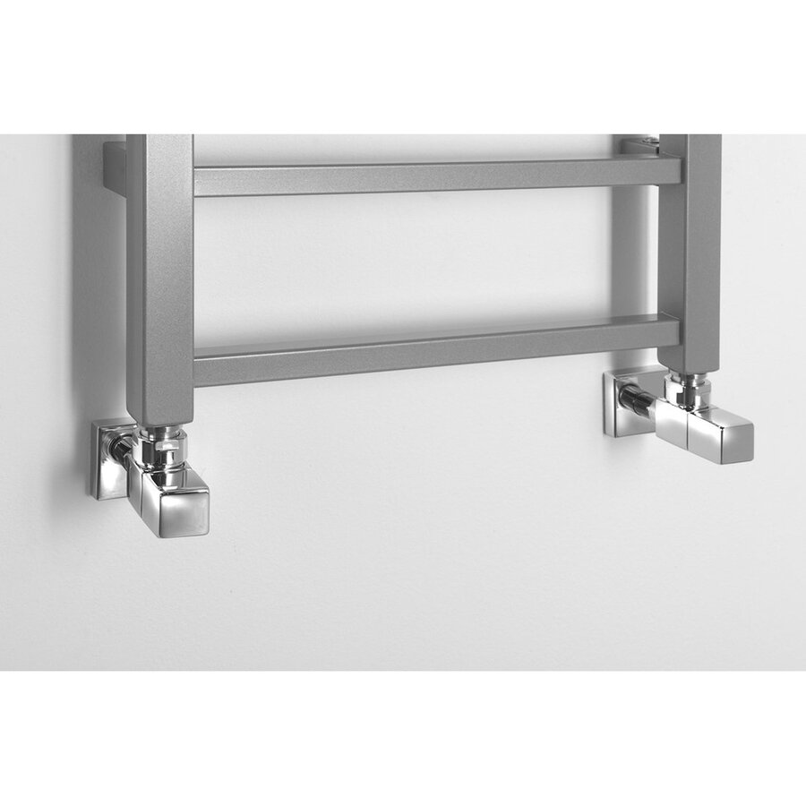 Designradiator Sapho Metro Light 40x150 cm Zilver