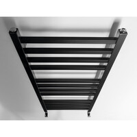 Designradiator Sapho Metro 45x89cm Mat Zwart