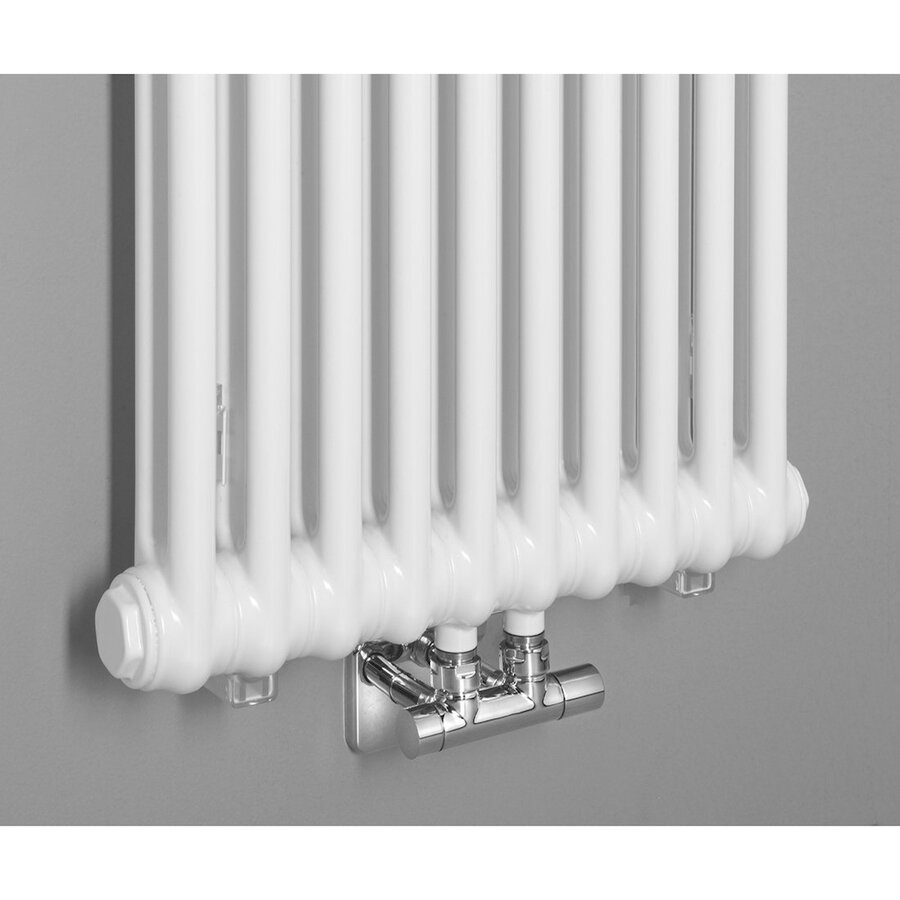 Designradiator Sapho Fede 150x49 cm Mat Wit