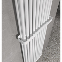 Designradiator Sapho Fede 150x49 cm Mat Wit