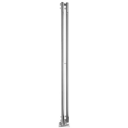 Designradiator Sapho Pilon Recht 12.2x180 cm 310W incl. 4 Haken Chroom 