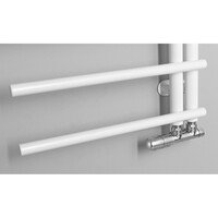 Designradiator Sapho Justina 50x151 cm 410W Mat Wit