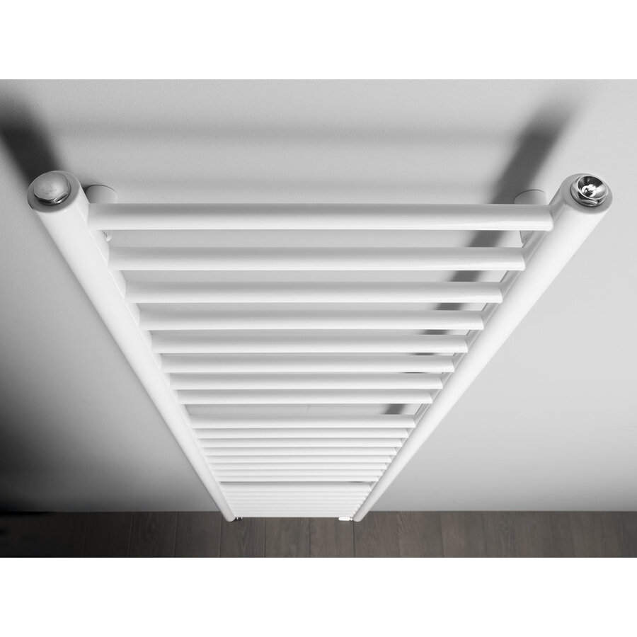 Handdoekradiator Sapho Dina Recht 40x156 cm Mat Wit