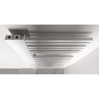 Designradiator Sapho Altalena Recht 60x161 cm 885W Antraciet