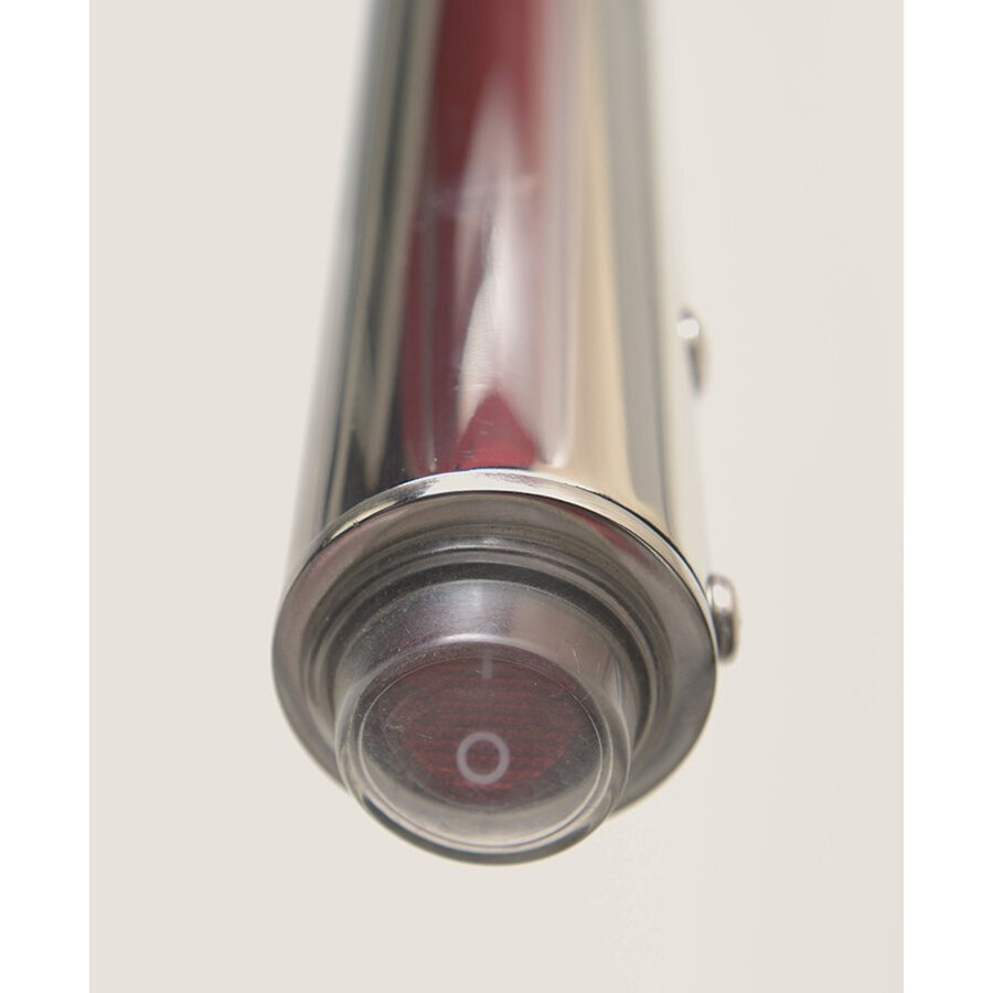 Elektrische Handdoekstang Sapho Pasador 15x150 cm Mat Zwart