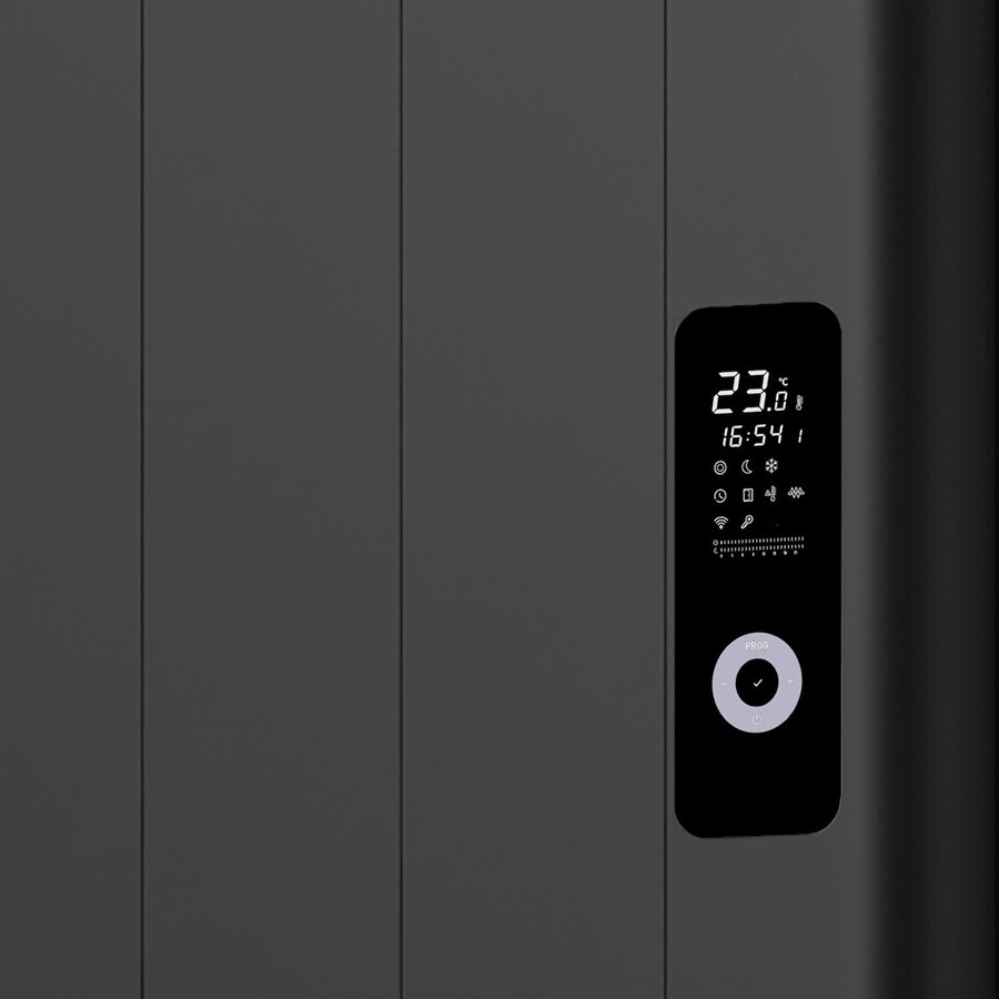 Elektrische Radiator BWS Boss Met Wifi 2000W 160x54.4 cm Zwart