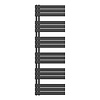 Boss & Wessing Handdoekradiator BWS Boss Links aansluiting 1021W 180x60 cm Mat Zwart