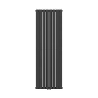 Radiator BWS Busso Verticaal Vierkant Dubbelzijdig 180x608 cm Zwart