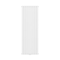 Radiator BWS Busso Verticaal Vierkant Dubbelzijdig 180x608 cm Wit