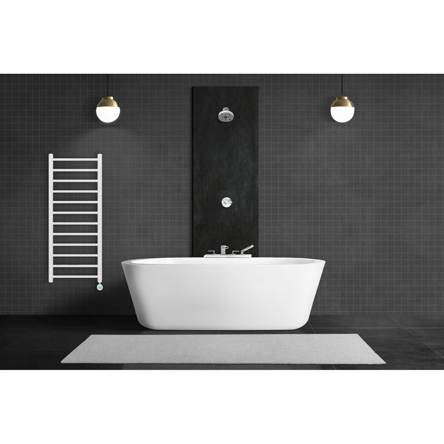 Elektrische Handdoekradiator BWS Bess 413W 120x50 cm Wit