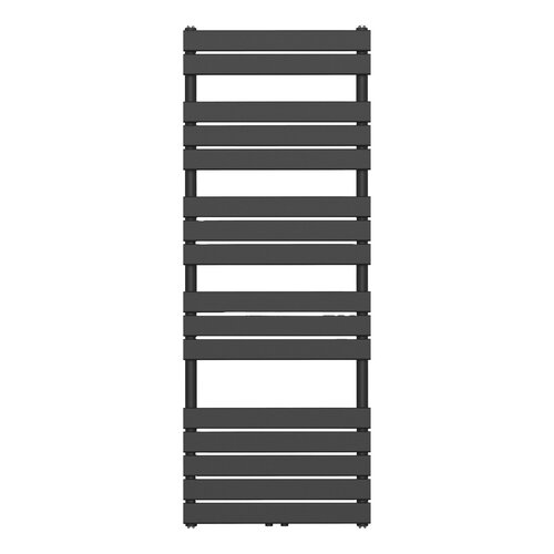 Handdoekradiator BWS Ress Middenaansluiting 160x60 cm Zwart 