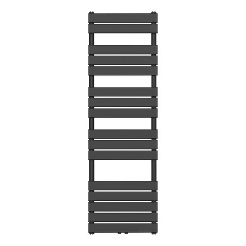 Handdoekradiator BWS Ress Middenaansluiting 160x50 cm Zwart 