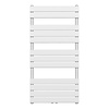 Handdoekradiator BWS Ress Middenaansluiting 681W 120x60 cm Wit