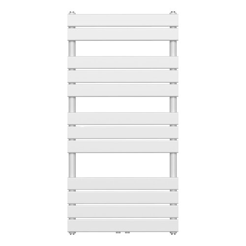 Handdoekradiator BWS Ress Middenaansluiting 681W 120x60 cm Wit 
