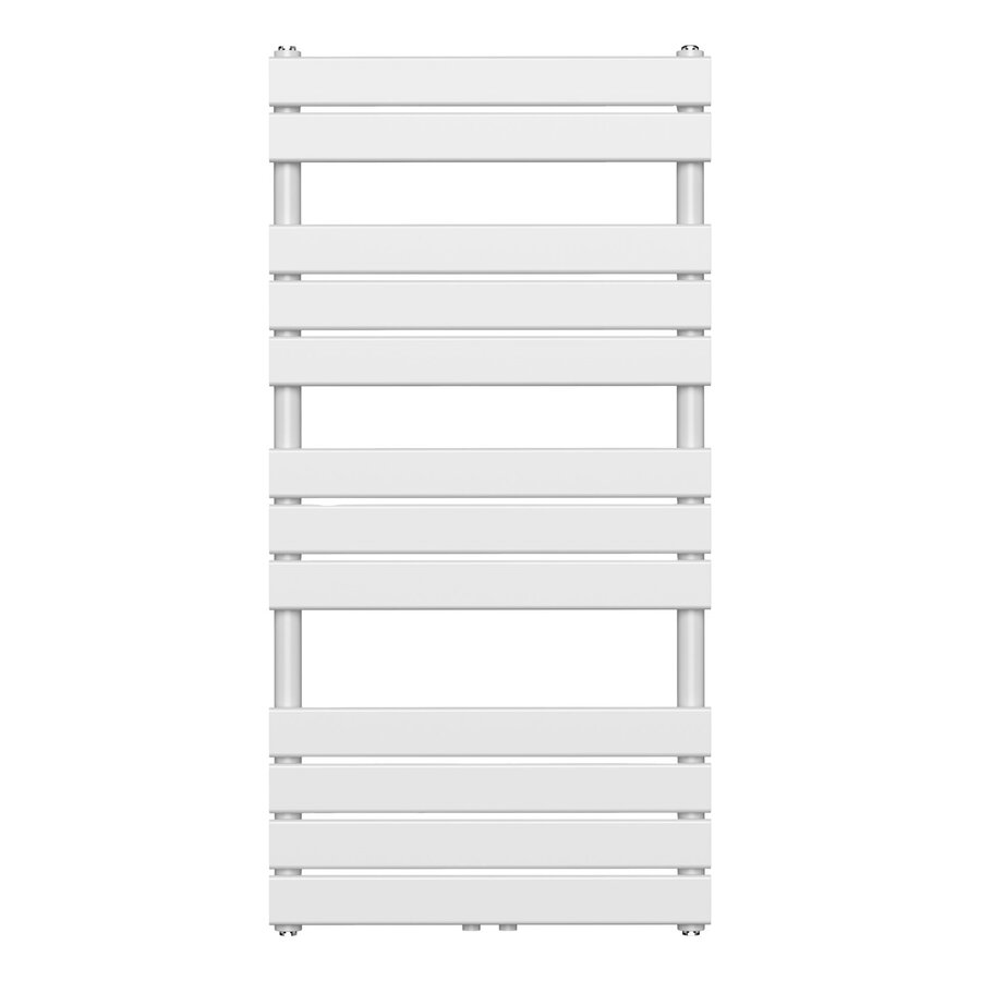 Handdoekradiator BWS Ress Middenaansluiting 681W 120x60 cm Wit