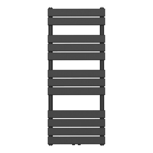 Handdoekradiator BWS Ress Middenaansluiting 681W 120x50 cm Zwart 