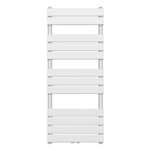 Handdoekradiator BWS Ress Middenaansluiting 681W 120x50 cm Wit 