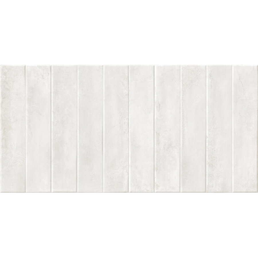 Wandtegel Colorker Nuance 29.5x59.5 cm 10.4mm Glans Wit (Prijs per M2)