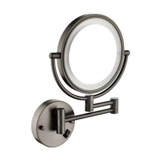 Cosmeticaspiegel Best Design Moya Rond 20 cm Gunmetal 