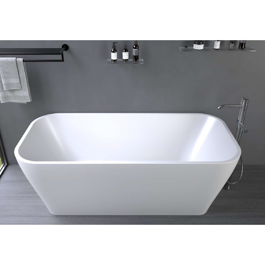 Ligbad Ideavit Delia Arcryl 170x80x60cm Wit Mat