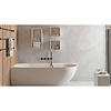 Ideavit Hoekbad Ideavit SolidNova-CL 180x80x56 cm Links Mat Wit
