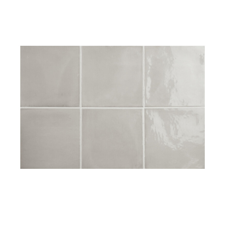 Wandtegel Fayenza Grey 12.3x12.3 cm (Prijs per M2)