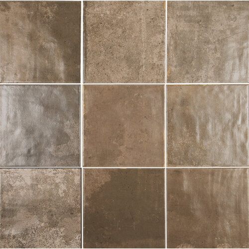 Wandtegel Tennessee Brown 13.8x13.8 cm (Prijs per M2) 