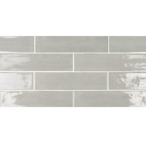 Wandtegel Mud Grey Keramiek 7.5x30 cm (Prijs per M2) 