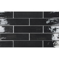 Wandtegel Mud Graphite Keramiek 7.5x30 cm (Prijs per M2)