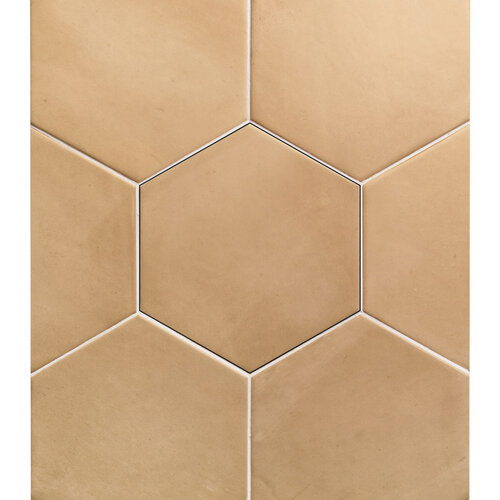 Wandtegel Clay Hexagon Straw 17.5x20.2 cm (Prijs per M2) 