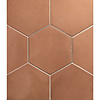 Stardos Wandtegel Clay Hexagon Salmon 17.5x20.2 cm (Prijs per M2)