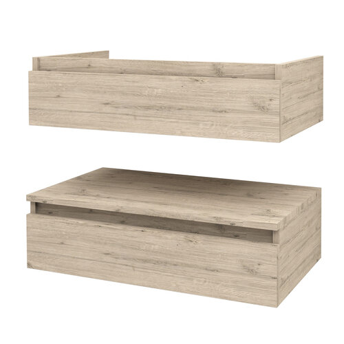 Onderkast BWS Venus 84x55x40 cm Licht Hout 