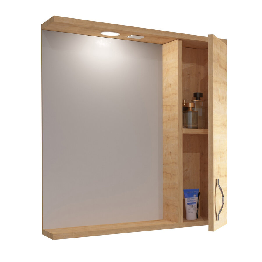 Spiegelkast BWS Aleco 75x70x17 cm Safir